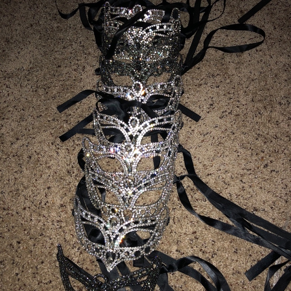 Masquerade bling masks!